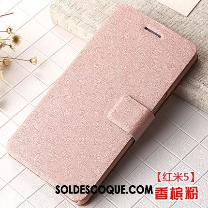 Coque Xiaomi Redmi 5 Nouveau Étui Incassable Étui En Cuir Bleu Soldes