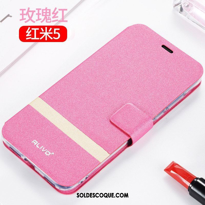 Coque Xiaomi Redmi 5 Petit Protection Clamshell Téléphone Portable Rouge En Vente
