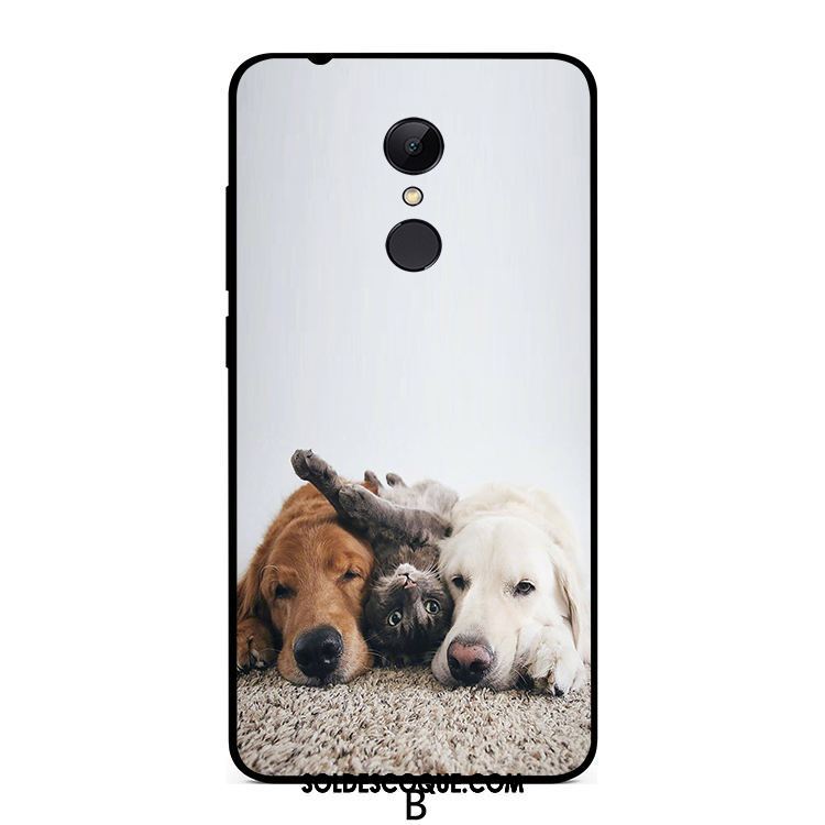 Coque Xiaomi Redmi 5 Plus Blanc Téléphone Portable Incassable Animal Personnalité Soldes