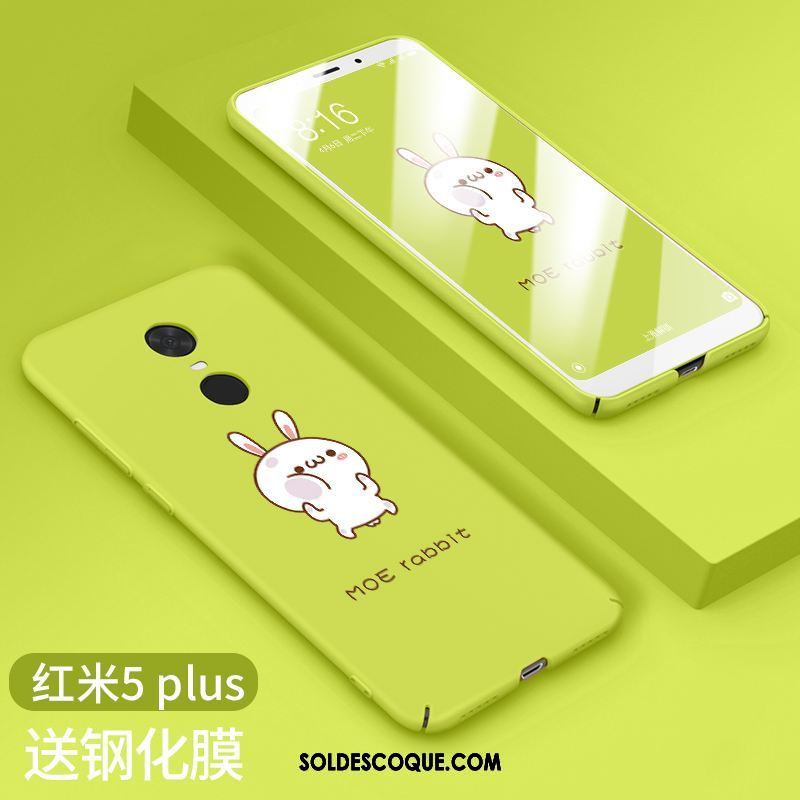 Coque Xiaomi Redmi 5 Plus Charmant Personnalité Incassable Difficile Rouge Pas Cher
