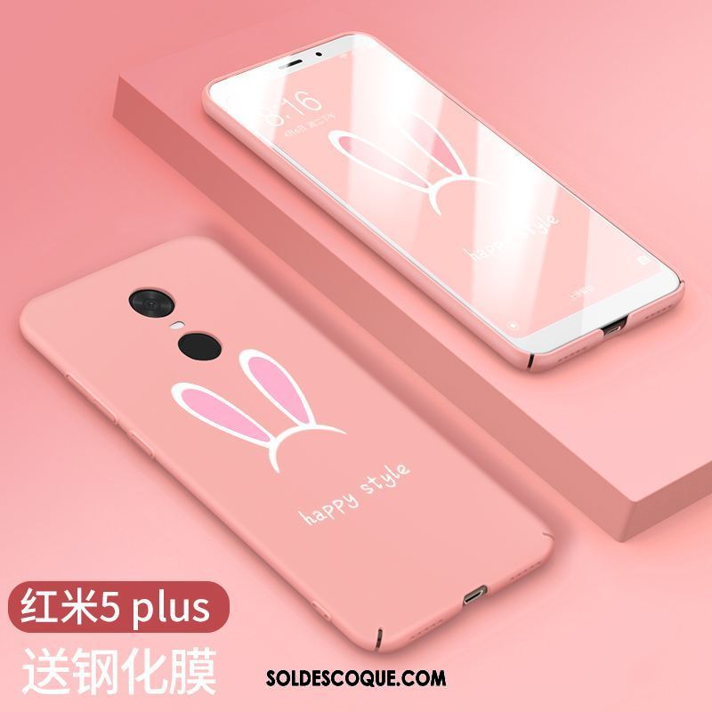 Coque Xiaomi Redmi 5 Plus Charmant Personnalité Incassable Difficile Rouge Pas Cher