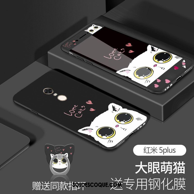 Coque Xiaomi Redmi 5 Plus Incassable Fluide Doux Silicone Protection Rouge Housse Soldes