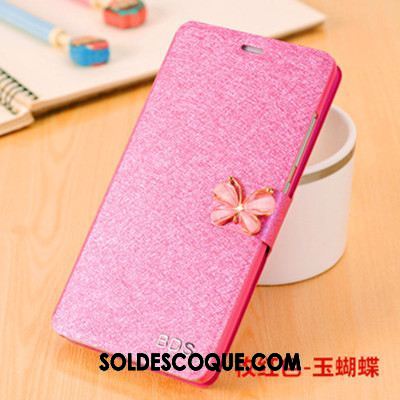 Coque Xiaomi Redmi 5 Plus Incassable Haute Étui En Cuir Petit Rouge Soldes