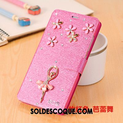 Coque Xiaomi Redmi 5 Plus Incassable Haute Étui En Cuir Petit Rouge Soldes