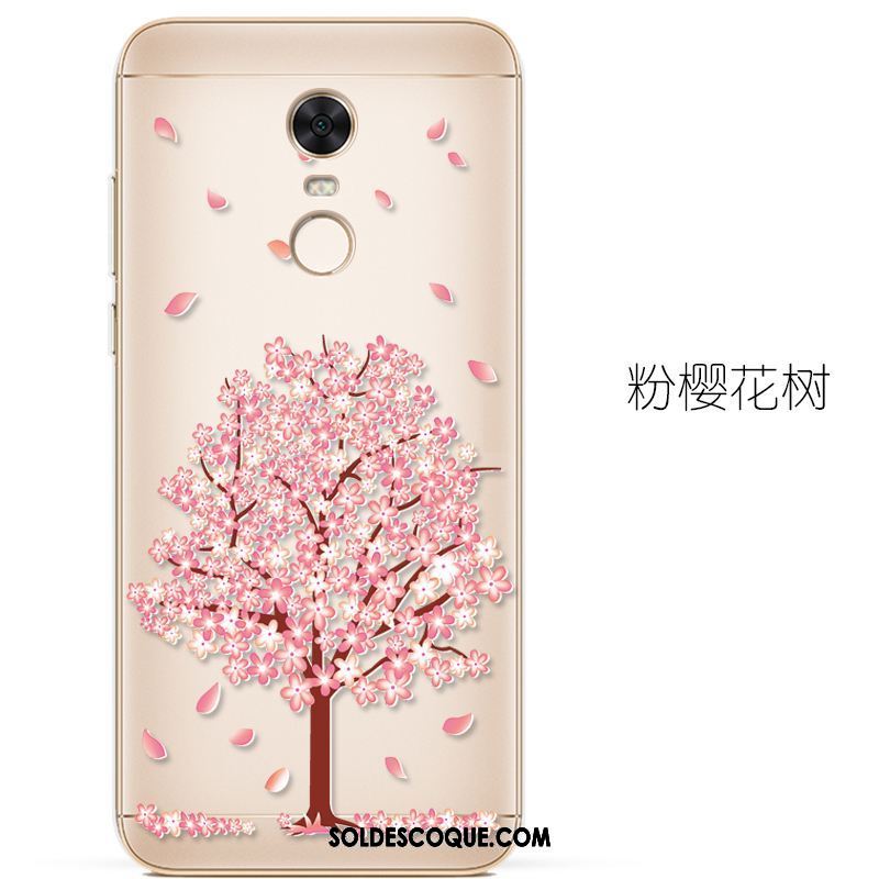 Coque Xiaomi Redmi 5 Plus Incassable Transparent Tout Compris Rose Téléphone Portable France