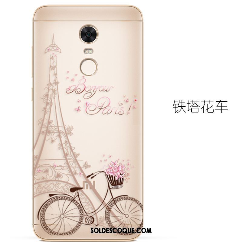 Coque Xiaomi Redmi 5 Plus Incassable Transparent Tout Compris Rose Téléphone Portable France