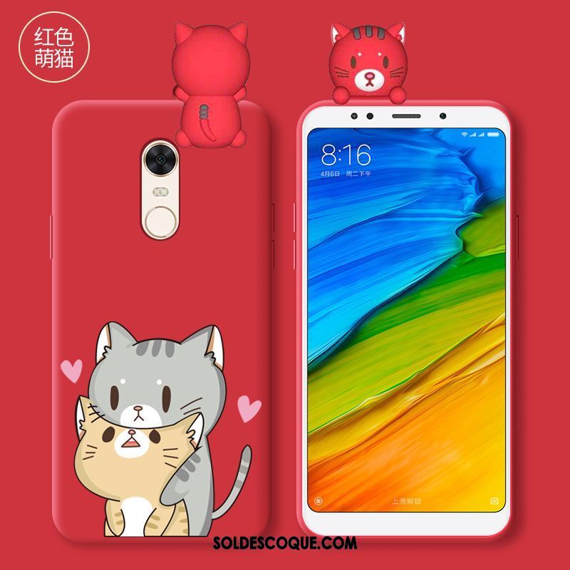 Coque Xiaomi Redmi 5 Plus Nouveau Tendance Haute Silicone Étui Housse Pas Cher