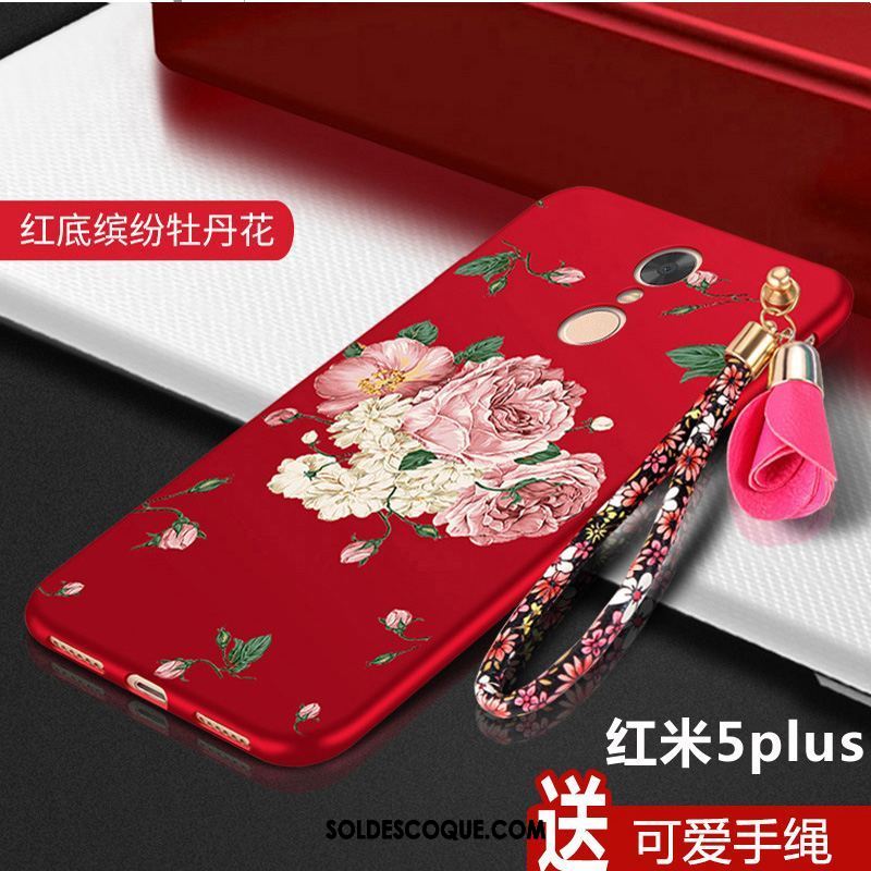 Coque Xiaomi Redmi 5 Plus Petit Nouveau Téléphone Portable Créatif Tendance Pas Cher