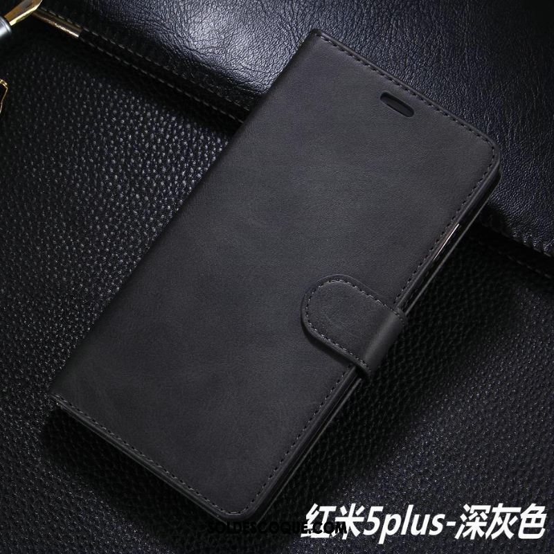 Coque Xiaomi Redmi 5 Plus Petit Étui En Cuir Téléphone Portable Tout Compris Protection Housse En Vente