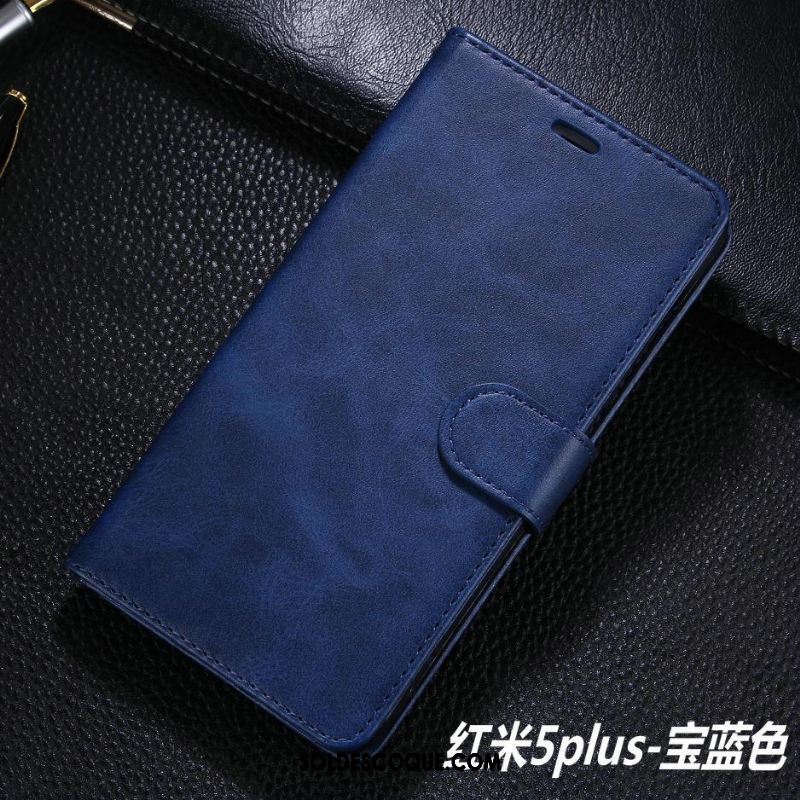 Coque Xiaomi Redmi 5 Plus Petit Étui En Cuir Téléphone Portable Tout Compris Protection Housse En Vente