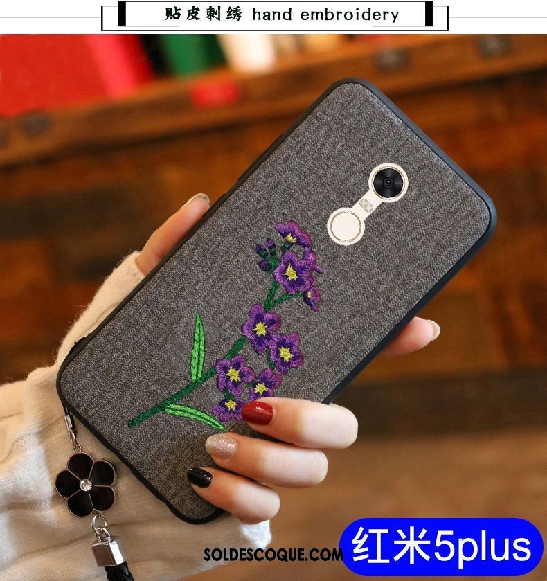 Coque Xiaomi Redmi 5 Plus Protection Tout Compris Silicone Téléphone Portable Fluide Doux Housse Pas Cher