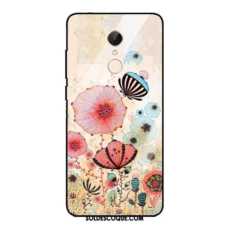 Coque Xiaomi Redmi 5 Plus Rose Frais Rouge Tendance Art En Ligne