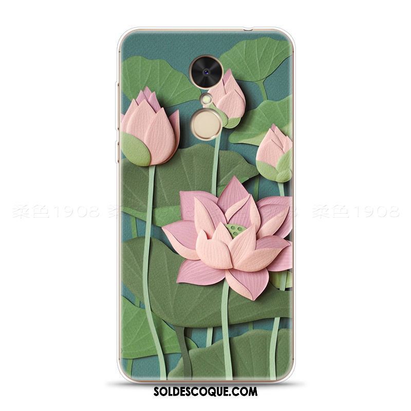 Coque Xiaomi Redmi 5 Plus Téléphone Portable Rouge Art Dimensionnel Petit Housse Soldes