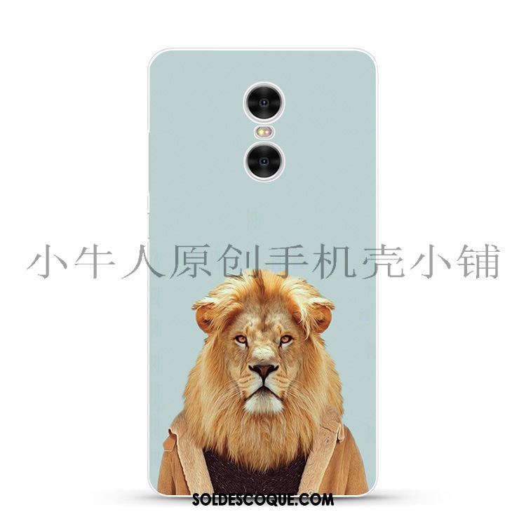 Coque Xiaomi Redmi 5 Plus Vert Petit Art Animal Lion France