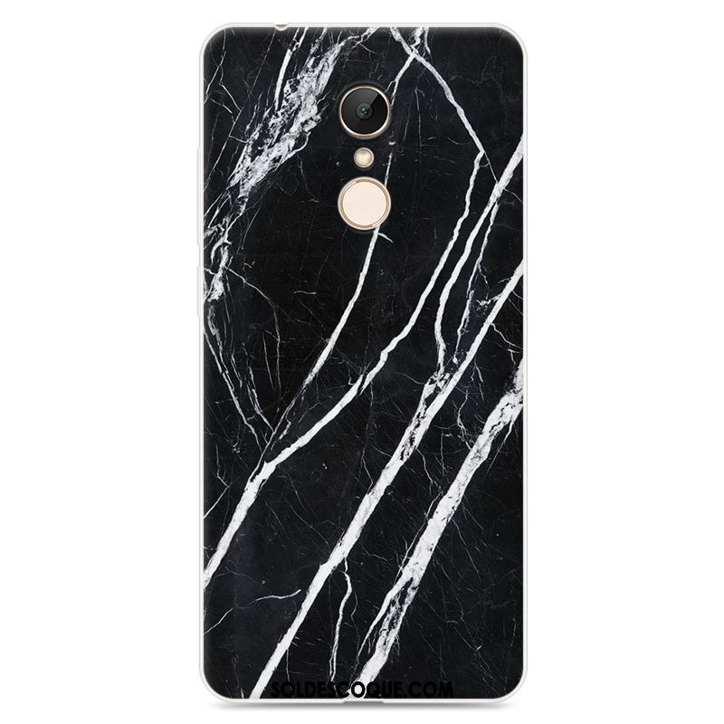 Coque Xiaomi Redmi 5 Plus Vintage Personnalité Noir Créatif Protection Pas Cher