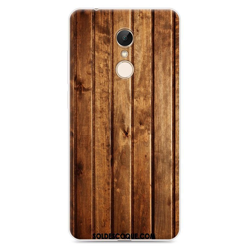 Coque Xiaomi Redmi 5 Plus Vintage Personnalité Noir Créatif Protection Pas Cher