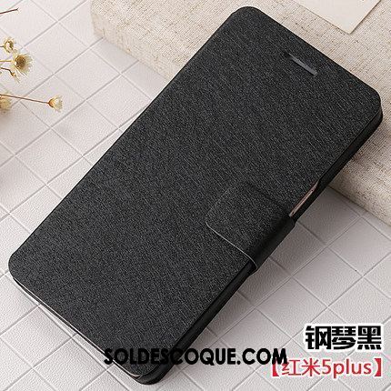 Coque Xiaomi Redmi 5 Plus Étui Protection Rose Téléphone Portable Étui En Cuir France