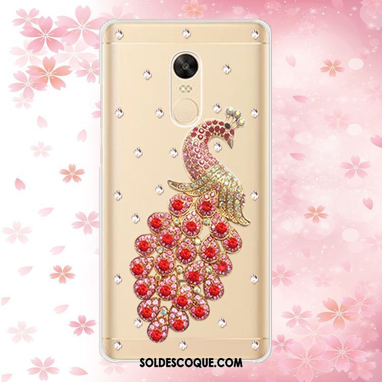 Coque Xiaomi Redmi 5 Plus Étui Strass Fluide Doux Incassable Protection Soldes