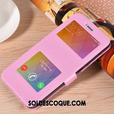 Coque Xiaomi Redmi 5 Rouge Étui Étui En Cuir Or Protection France