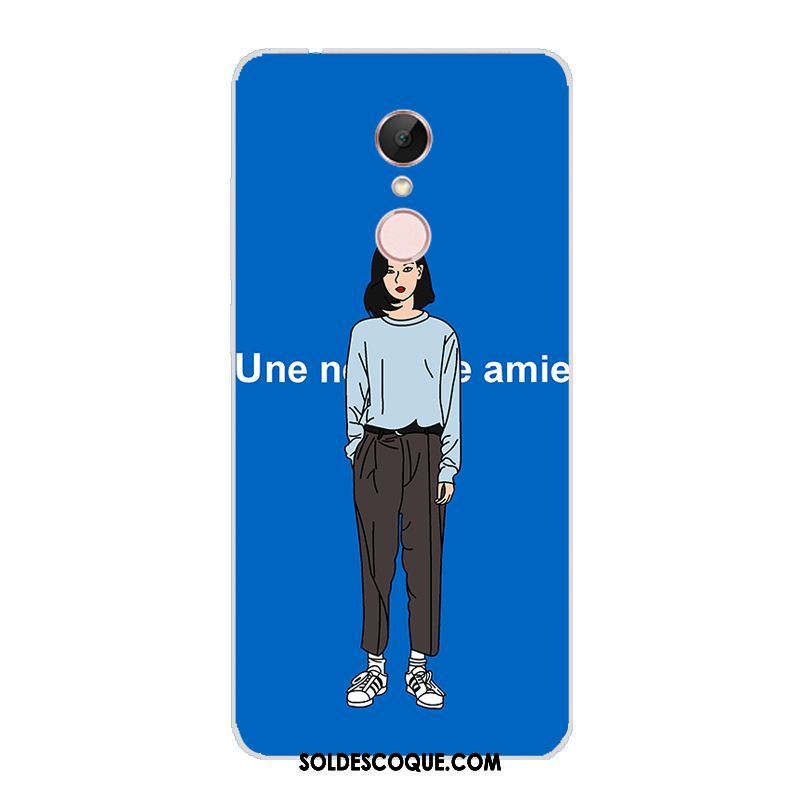 Coque Xiaomi Redmi 5 Tendance Peinture Rouge Téléphone Portable Fluide Doux Housse En Vente