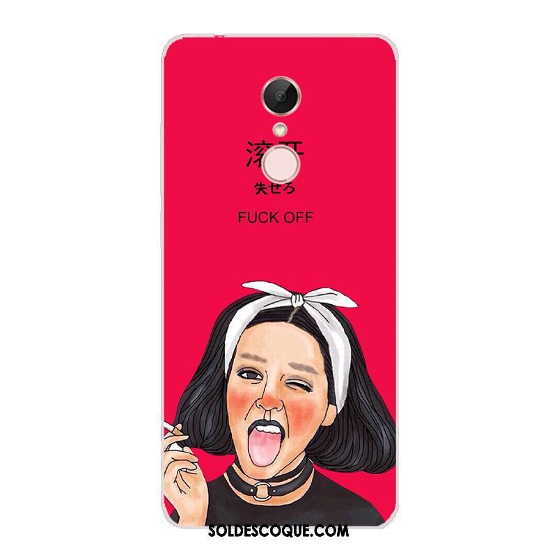 Coque Xiaomi Redmi 5 Tendance Peinture Rouge Téléphone Portable Fluide Doux Housse En Vente