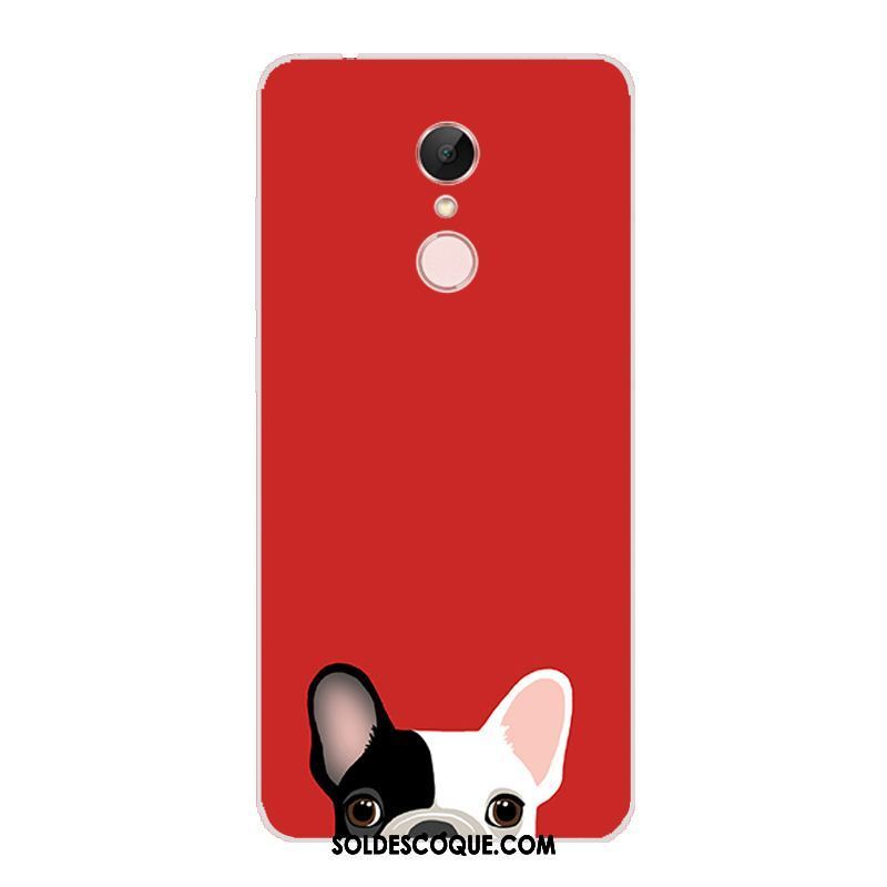 Coque Xiaomi Redmi 5 Tendance Peinture Rouge Téléphone Portable Fluide Doux Housse En Vente