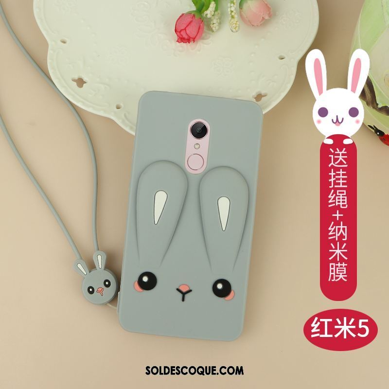 Coque Xiaomi Redmi 5 Téléphone Portable Personnalité Incassable Dessin Animé Rouge France