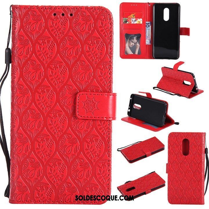 Coque Xiaomi Redmi 5 Étui En Cuir Incassable Portefeuille Carte Téléphone Portable Housse En Vente