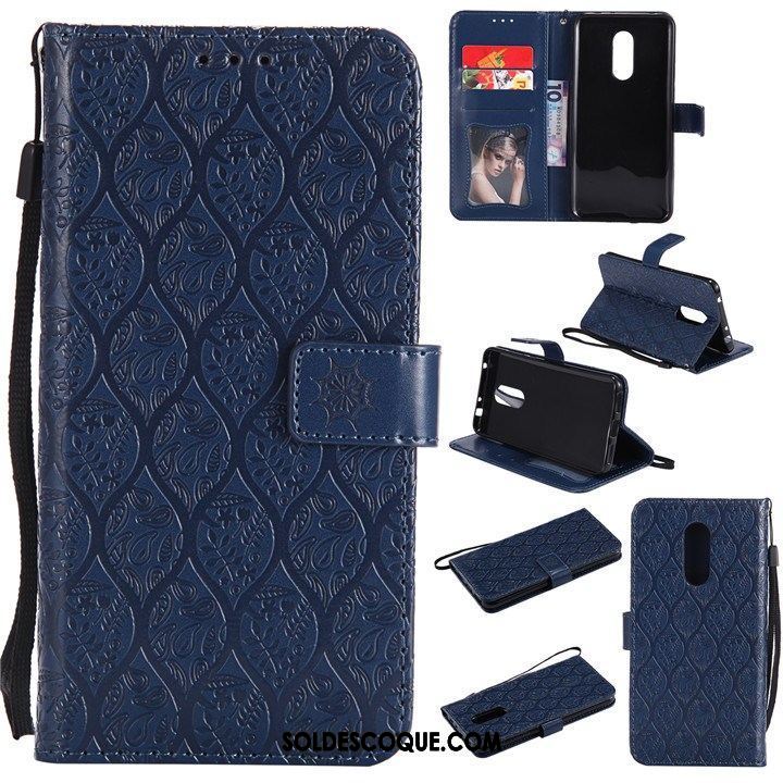 Coque Xiaomi Redmi 5 Étui En Cuir Incassable Portefeuille Carte Téléphone Portable Housse En Vente