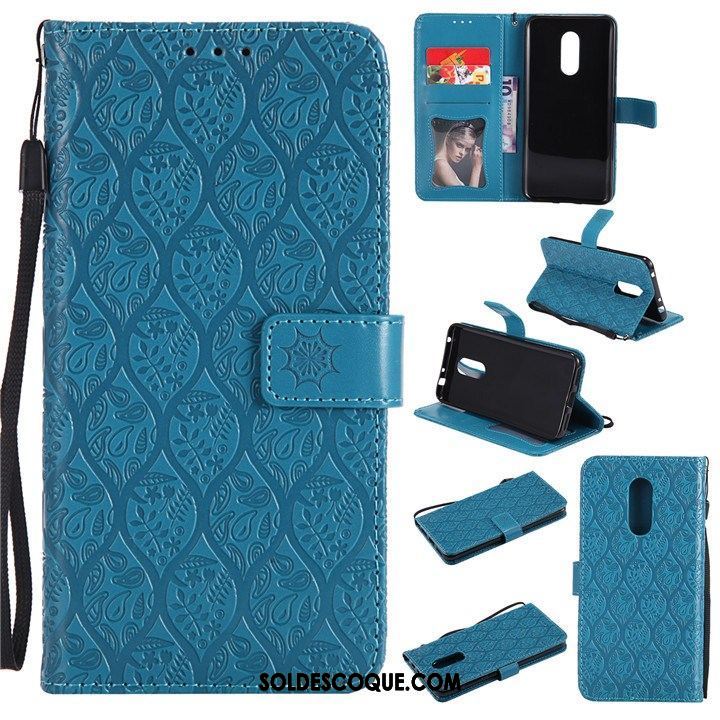 Coque Xiaomi Redmi 5 Étui En Cuir Incassable Portefeuille Carte Téléphone Portable Housse En Vente