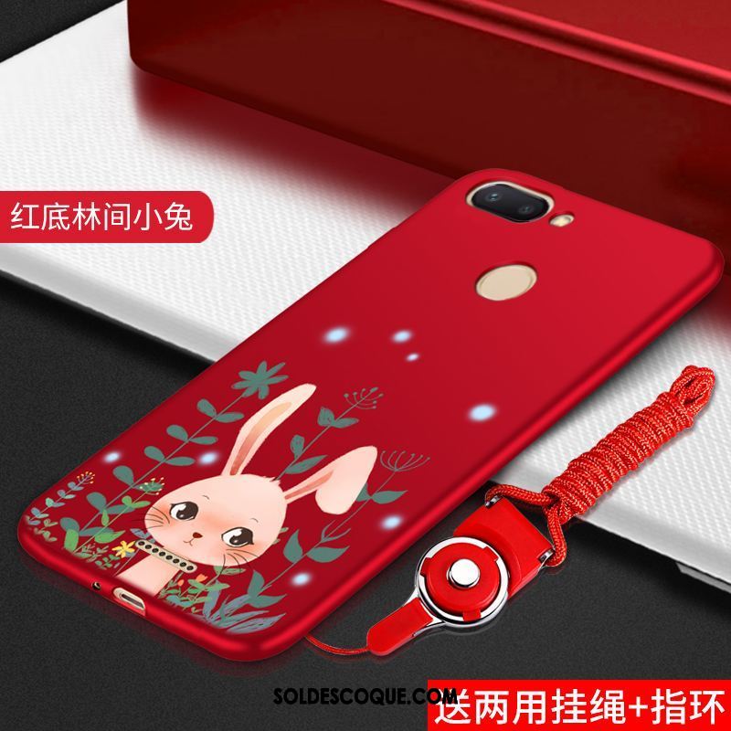 Coque Xiaomi Redmi 6 Créatif Charmant Rouge Fluide Doux Mode En Vente