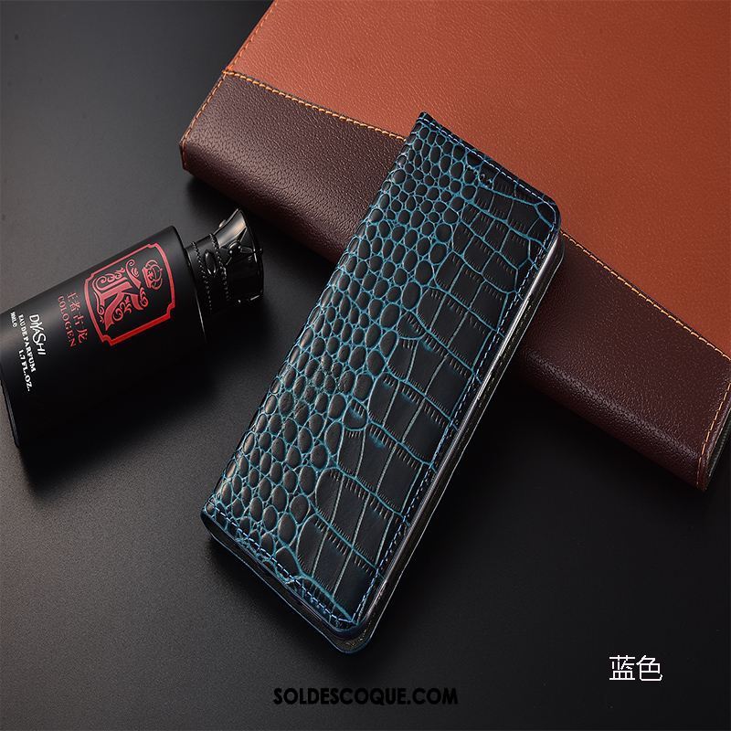 Coque Xiaomi Redmi 6 Incassable Crocodile Modèle Bleu Personnalité Tout Compris En Ligne