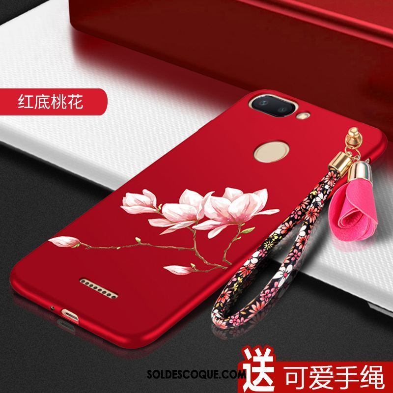 Coque Xiaomi Redmi 6 Nouveau Téléphone Portable Légères Tout Compris Rouge En Ligne