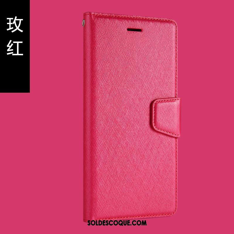 Coque Xiaomi Redmi 6 Protection Rouge Étui Étui En Cuir Petit Soldes
