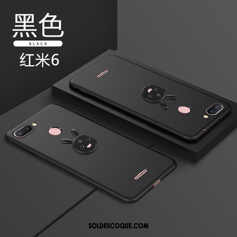 Coque Xiaomi Redmi 6 Rouge Rose Incassable Protection Personnalité En Ligne