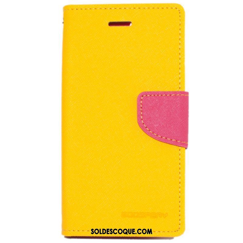 Coque Xiaomi Redmi 6 Rouge Étui En Cuir Protection Tout Compris Rose Pas Cher