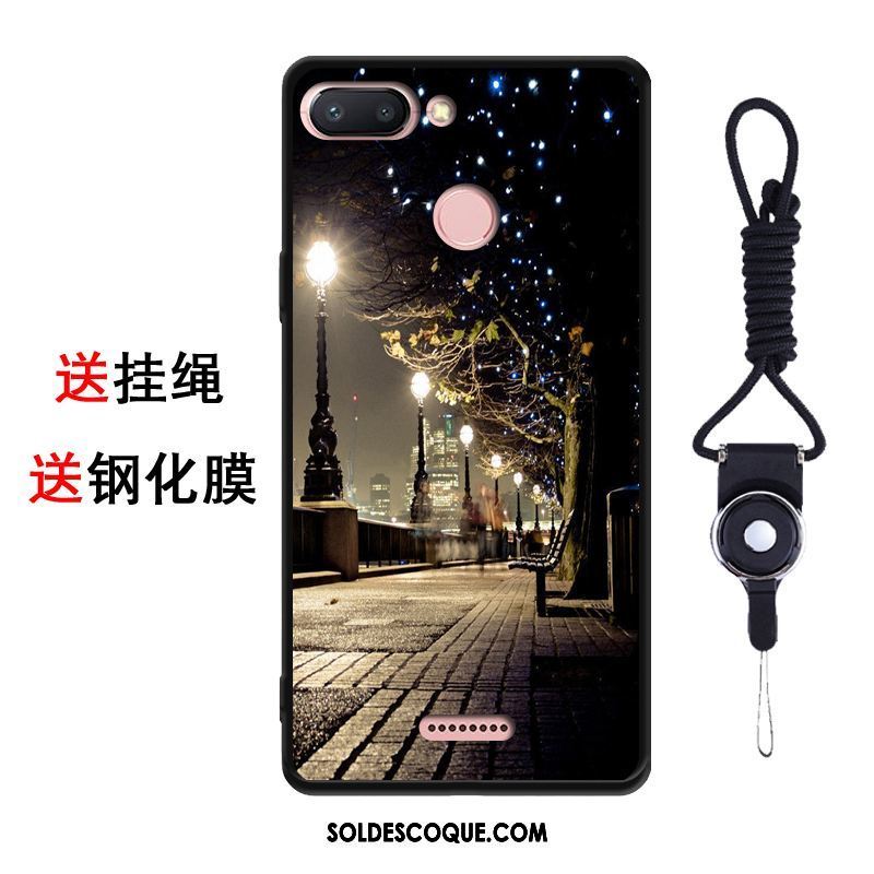 Coque Xiaomi Redmi 6 Silicone Tendance Étui Dessin Animé Fluide Doux Soldes