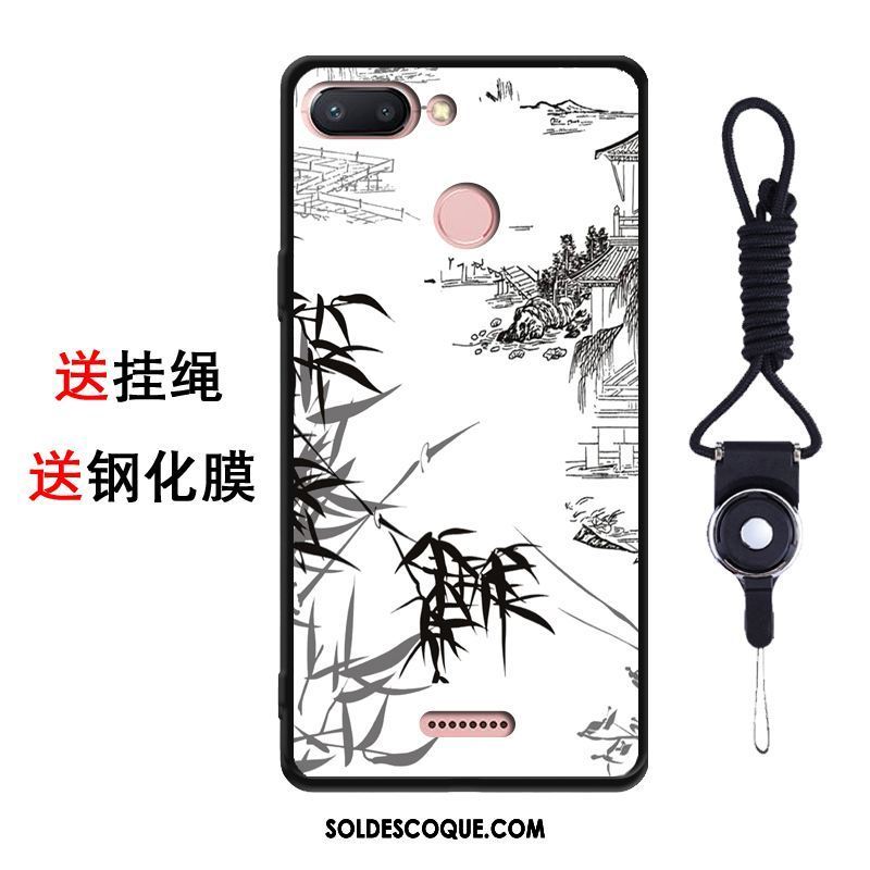 Coque Xiaomi Redmi 6 Silicone Tendance Étui Dessin Animé Fluide Doux Soldes