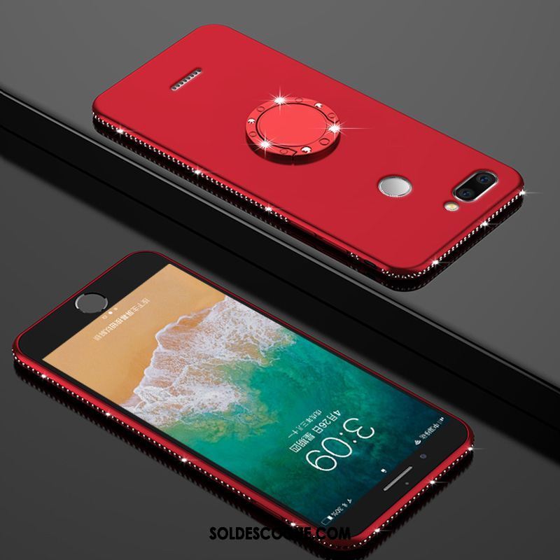 Coque Xiaomi Redmi 6 Silicone Violet Protection Net Rouge Incassable Soldes