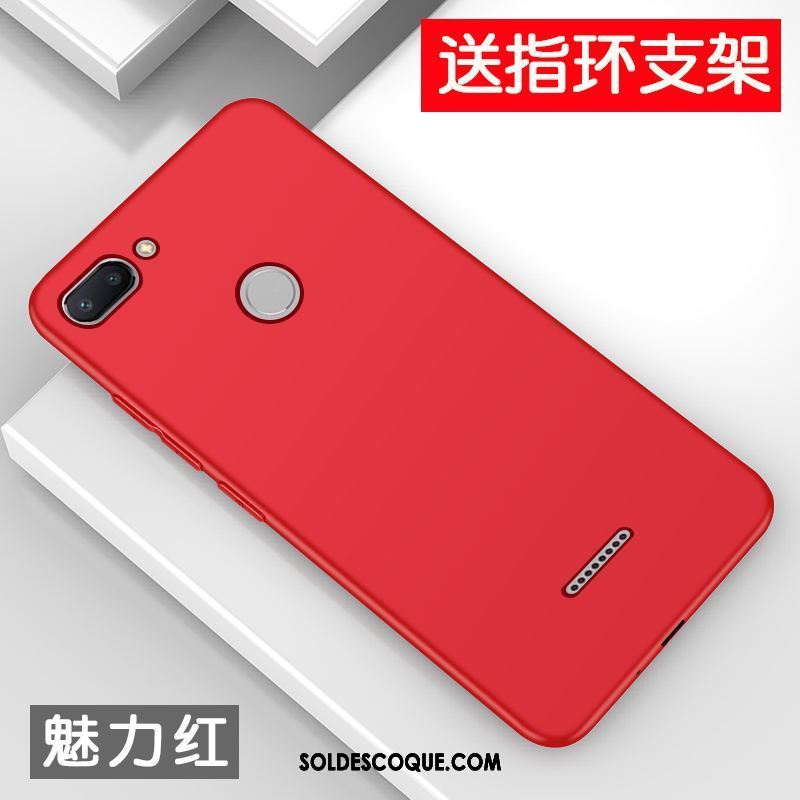 Coque Xiaomi Redmi 6 Simple Protection Téléphone Portable Étui Incassable Soldes
