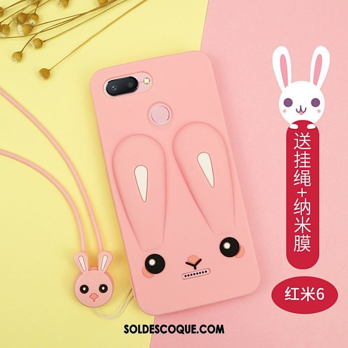 Coque Xiaomi Redmi 6 Tendance Téléphone Portable Rouge Vert Étui Pas Cher