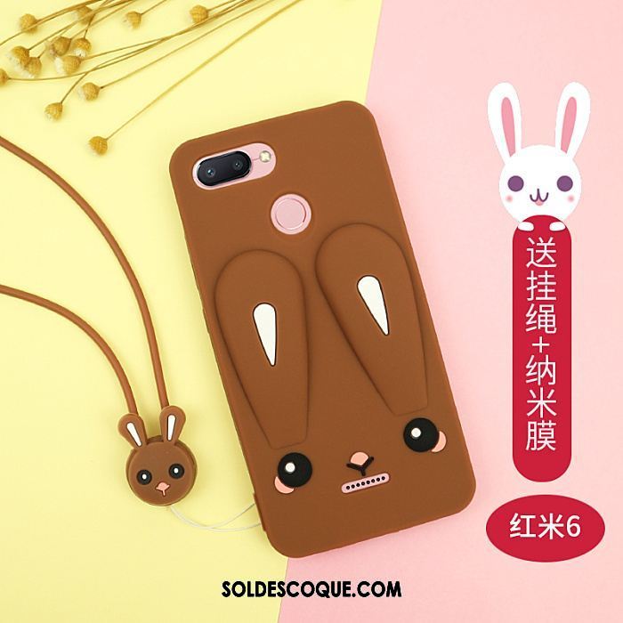 Coque Xiaomi Redmi 6 Tendance Téléphone Portable Rouge Vert Étui Pas Cher