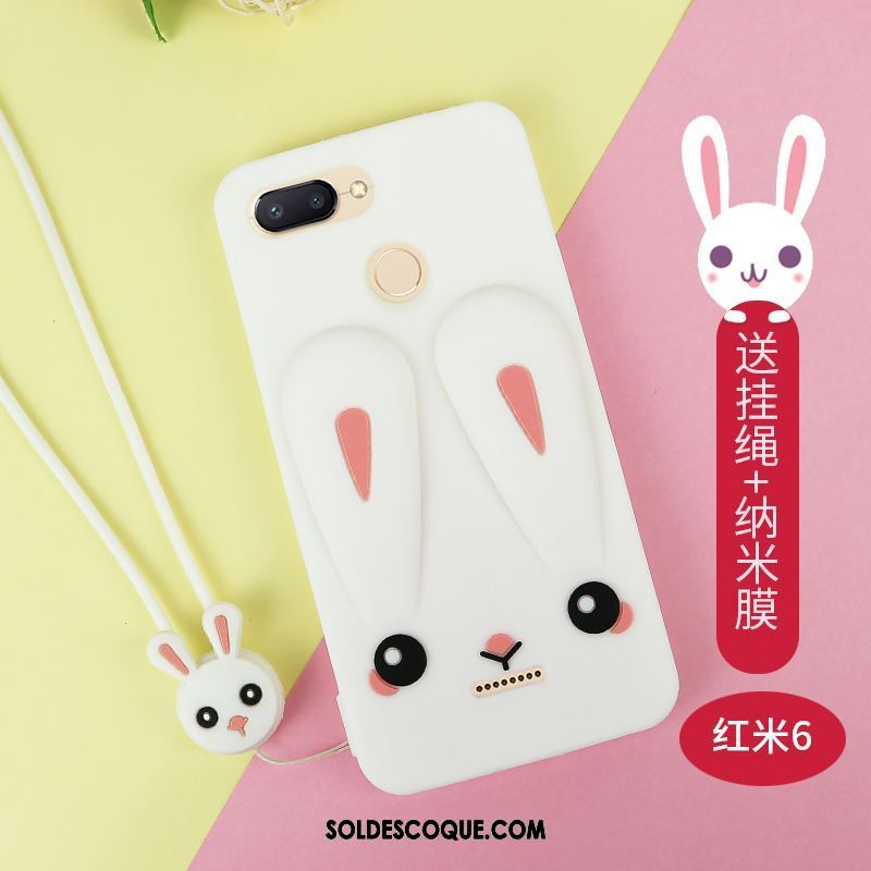 Coque Xiaomi Redmi 6 Tendance Téléphone Portable Rouge Vert Étui Pas Cher