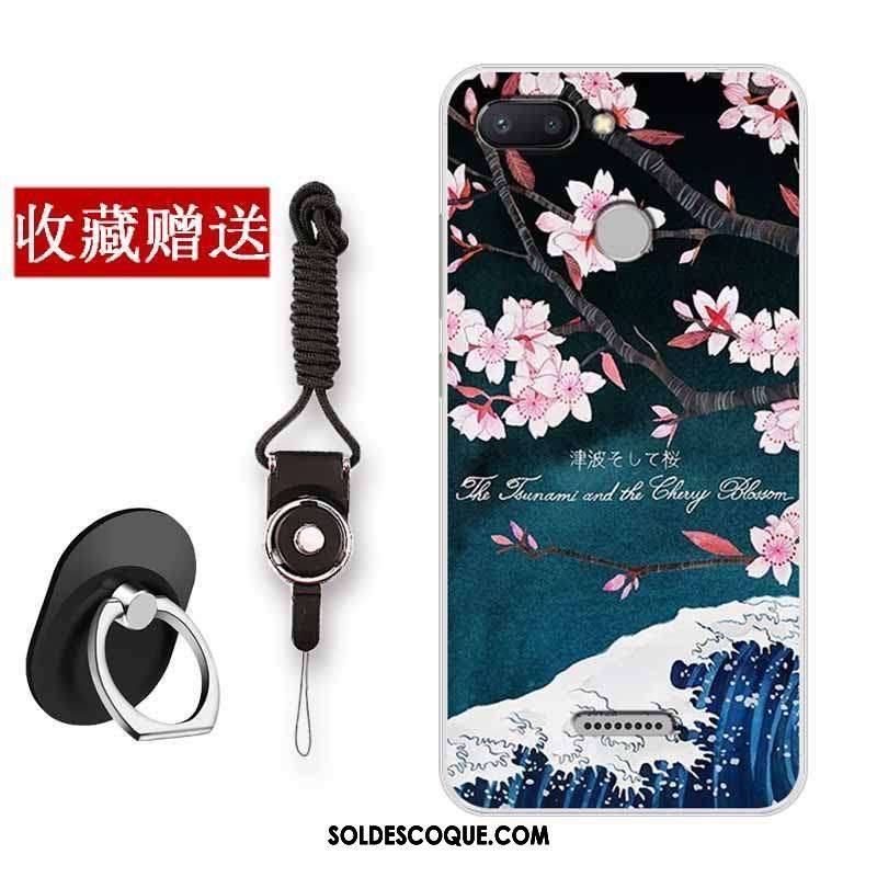 Coque Xiaomi Redmi 6 Tout Compris Peinture Blanc Incassable Fluide Doux Pas Cher