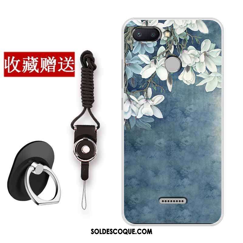 Coque Xiaomi Redmi 6 Tout Compris Peinture Blanc Incassable Fluide Doux Pas Cher