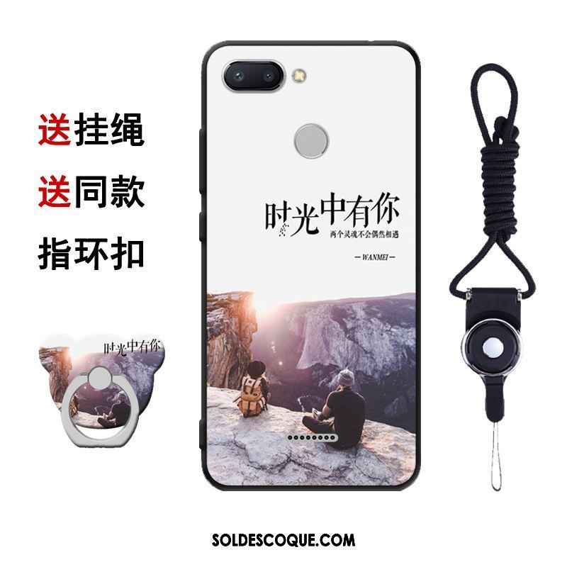 Coque Xiaomi Redmi 6 Téléphone Portable Rouge Tout Compris Étui Personnalité En Ligne