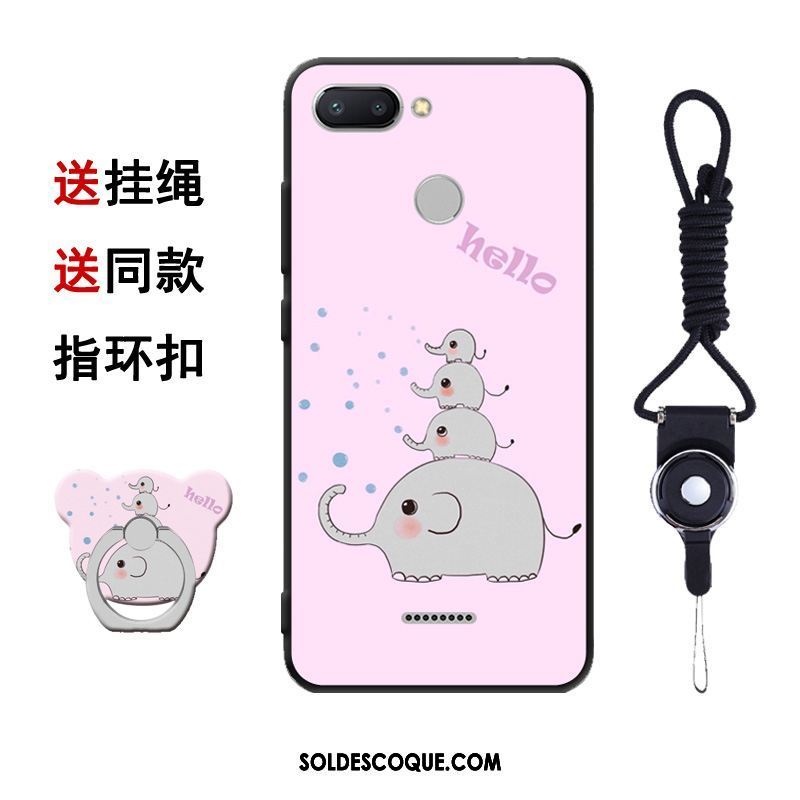 Coque Xiaomi Redmi 6 Téléphone Portable Rouge Tout Compris Étui Personnalité En Ligne