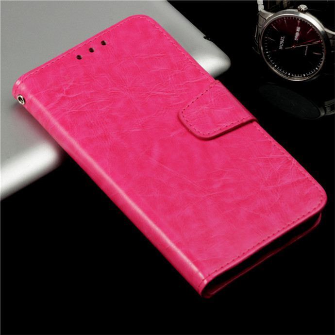 Coque Xiaomi Redmi 6 Étui En Cuir Protection Petit Rouge Silicone Soldes