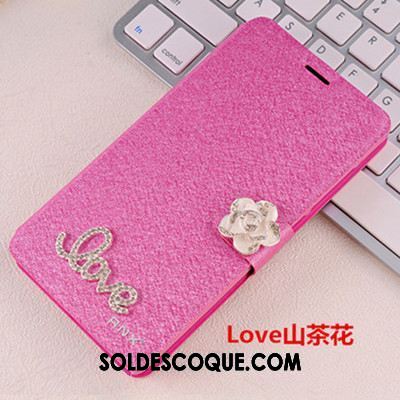 Coque Xiaomi Redmi 6 Étui En Cuir Tendance Incassable Téléphone Portable Rouge Pas Cher