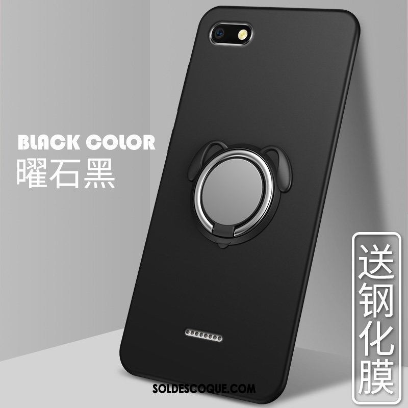 Coque Xiaomi Redmi 6a Créatif Fluide Doux Protection Délavé En Daim Tendance En Ligne